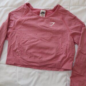 Pink Gymshark Long Sleeve